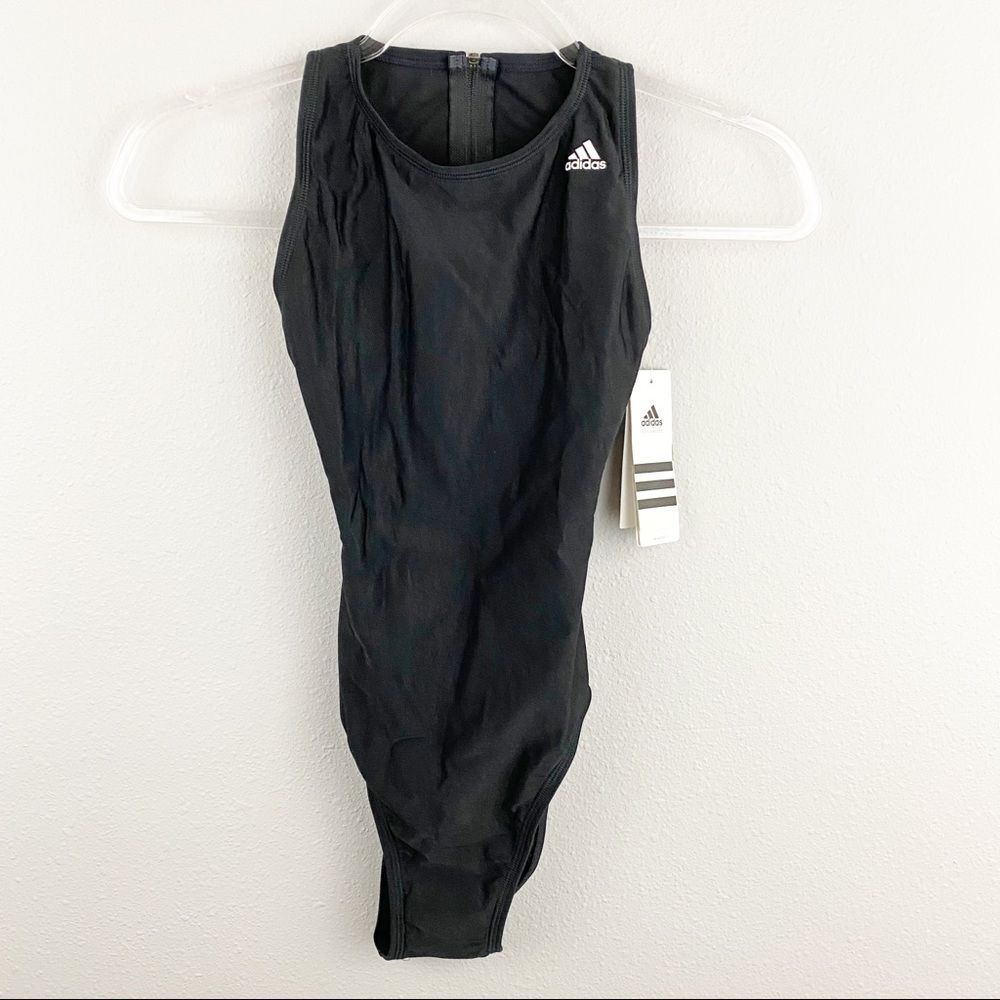 Adidas • High Neck Water Polo Swimsuit - Picture 2 of 11